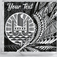 Tahiti Shower Curtains - Custom Personalised Wings Style - Polynesian Pride