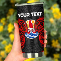 Tahiti Polynesian Custom Personalised Tumbler - Tahiti Spirit Red - Polynesian Pride