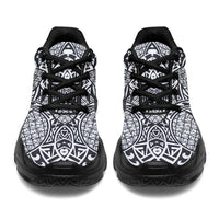 Polynesian Lauhala Mix White Chunky Sneakers - Polynesian Pride