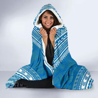 Northern Mariana Islands Flag Polynesian Chief Hooded Blanket - Polynesian Pride