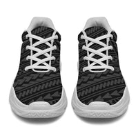 Polynesian Nation Gray Chunky Sneakers - Polynesian Pride