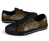 Pohnpei Low Top Shoes - Polynesian Boar Tusk - Polynesian Pride