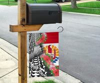 Tahiti Flag - Custom Personalised Curve Style - Polynesian Pride