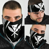 Hawaiian Bandana Kanaka Polynesian Bandana 3-Pack - Circle Style White - Polynesian Pride