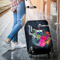 Samoa Polynesian Luggage Covers - Tropical Flowers - Polynesian Pride