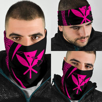 Hawaiian Bandana Kanaka Polynesian Bandana 3-Pack - Circle Style Pink - Polynesian Pride