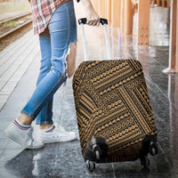 Polynesian Nation Gold Luggage Covers - Polynesian Pride