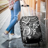 Pohnpei Polynesian Luggage Covers - Polynesian White Turtle - Polynesian Pride