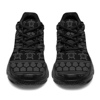 Polynesian tattoo tribal Gray Chunky Sneakers - Polynesian Pride