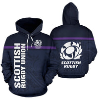 Scottish Rugby Hoodie National Thistle - Polynesian Pride