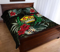 Tonga Polynesian Quilt Bed Set - Special Hibiscus - Polynesian Pride