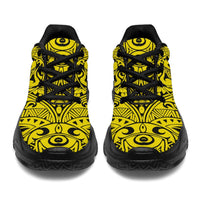 Polynesian Culture Yellow Chunky Sneakers - Polynesian Pride