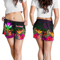 Polynesian Hawaii Kanaka Maoli Women's Shorts - Summer Hibiscus - Polynesian Pride