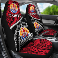 Tahiti French Polynesia Car Seat Covers - Road To Hometown - Polynesian Pride