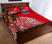 French Polynesia Quilt Bed Set - Palm Tree Polynesian Pattern - Polynesian Pride