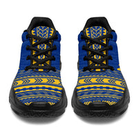Nauru Chunky Sneakers - Polynesian Chief Flag Version - Polynesian Pride