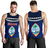 Guam Polynesian Men Tank Top - Vibes Version - Polynesian Pride