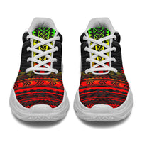 Marquesas Islands Chunky Sneakers - Polynesian Chief Reggae Version - Polynesian Pride
