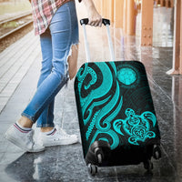 Northern Mariana Luggage Covers - Tentacle Turtle Turquoise - Polynesian Pride