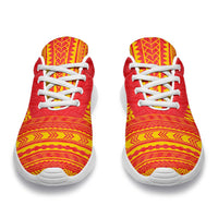 Marquesas Islands Sporty Sneakers - Polynesian Chief Flag Version - Polynesian Pride