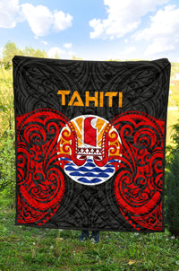 Tahiti Polynesian Premium Quilt - Tahitians Spirit - Polynesian Pride