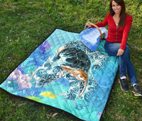 Turtle Cool Premium Quilt - Polynesian Pride