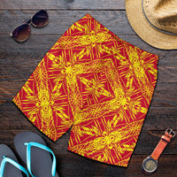 Polynesian Men's Shorts Orange - Polynesian Pride