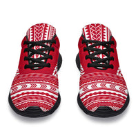 French Polynesia Sporty Sneakers - Polynesian Chief Flag Version - Polynesian Pride