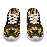 Samoa Sporty Sneakers - Polynesian Chief Gold Version - Polynesian Pride