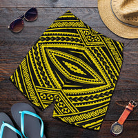 Polynesian Tatau Yellow Men's Short - Polynesian Pride