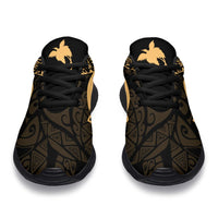 Papua New Guinea Sporty Sneakers - Transit Gold Style - Polynesian Pride