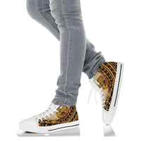 American Samoa High Top Shoes - Polynesian Wild Style - Polynesian Pride