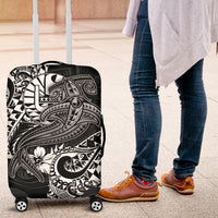 Tahiti Luggage Covers - White Shark Polynesian Tattoo - Polynesian Pride