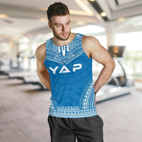 Yap Men's Tank Top - Polynesian Chief Flag Version - Polynesian Pride