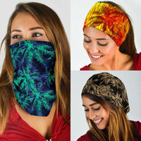 Hawaiian Palm Tree Set Bandana 3 - Pack - Polynesian Pride