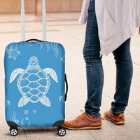 Turtle Luggage Cover 03 - Polynesian Pride