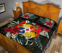 Tonga Polynesian Quilt Bed Set - Special Hibiscus - Polynesian Pride