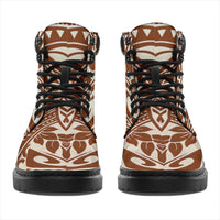 Polynesian 36 Season Boots - Polynesian Pattern - Polynesian Pride
