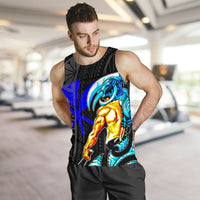 Hawaii Men's Tank Top - Hawaii Warrior Kanaka Maoli - Polynesian Pride