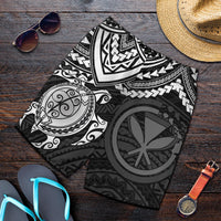 Polynesian Hawaii Short (Men) - White Turtle White - Polynesian Pride