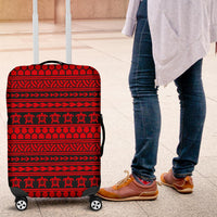 Polynesian Tattoo Tribal Red Luggage Covers - Polynesian Pride