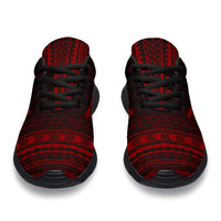 Tonga Sporty Sneakers - Polynesian Chief Red Version - Polynesian Pride