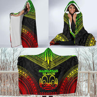 Marquesas Islands Polynesian Chief Hooded Blanket - Reggae Version - Polynesian Pride