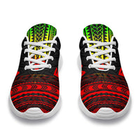 Federated States Of Micronesia Sporty Sneakers - Polynesian Chief Reggae Version - Polynesian Pride
