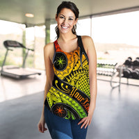 Pohnpei Personalised Women's Racerback Tank - Polynesian Decorative Patterns - Polynesian Pride