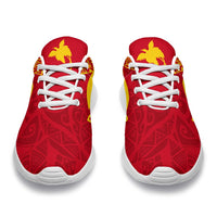 Papua New Guinea Sporty Sneakers - Transit Red Style - Polynesian Pride