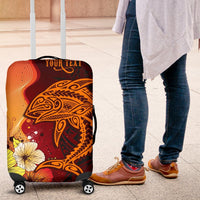 Samoa Custom Personalised Luggage Covers - Tribal Tuna Fish - Polynesian Pride