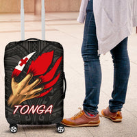 Tonga Luggage Covers - Tonga In Me (Black) - Polynesian Pride