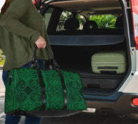 Polynesian Symmetry Green Hawaii Travel Bag - Polynesian Pride