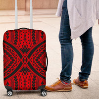 Polynesian Tradition Red Luggage Covers - Polynesian Pride